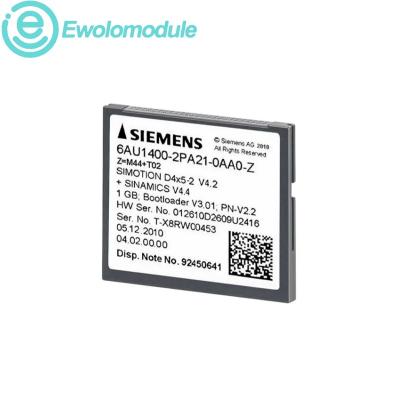 Siemens 6AU1400-2PA23-0AA0-Z SIMOTION D4x5-2 Kartu CompactFlash 1 GB dengan Opsi