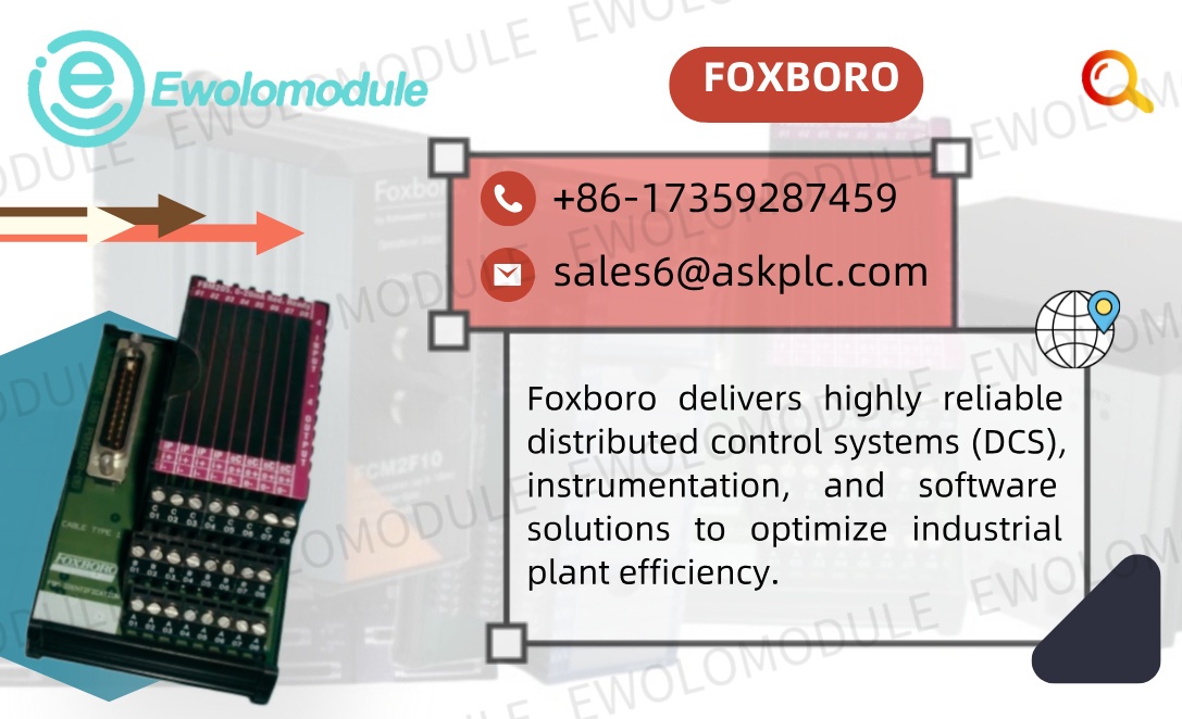 FOXBORO FCM2F10 P0916TQ: Modul Kontrol Aliran yang Meningkatkan Akurasi dan Sinkronisasi Jaringan dalam Utilitas Kompleks