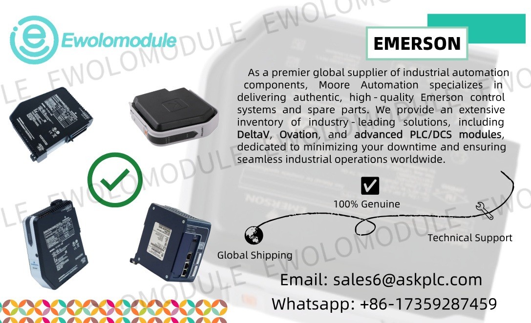 EMERSON PACSystems RX3i IC695ETM001: Modul Antarmuka Ethernet Canggih untuk Komunikasi Industri Berkecepatan Tinggi dan Integrasi Jaringan yang Mulus
